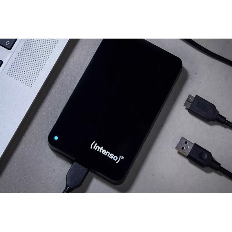 External Hard Drive INTENSO 2TB 2.5 inch USB 3.2 Gen 1 (6023890), 5400 RPM, Black