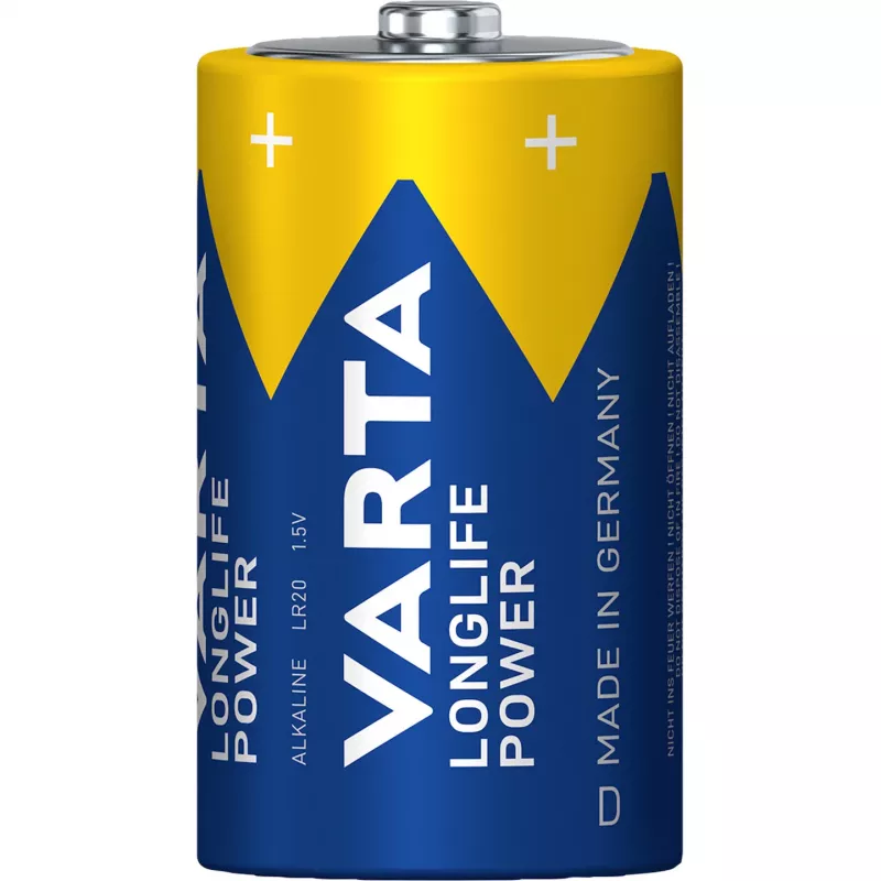 Battery Varta LONGLIFE Power D — 2 pack