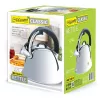 Maestro MR-1320-S Stovetop Whistling Kettle, 2.2 L, Stainless Steel
