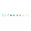 Colour coding clip Digitus A-CC-M Assorted colours PVC 100 pcs