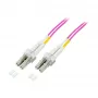 EFB-Elektronik Duplex Jumper LC-LC 50/125µ, OM4, LSZH, erika Violet, 2.0mm, 7,5m Manufacturer: EFB Elektronik (O0319.7,5)