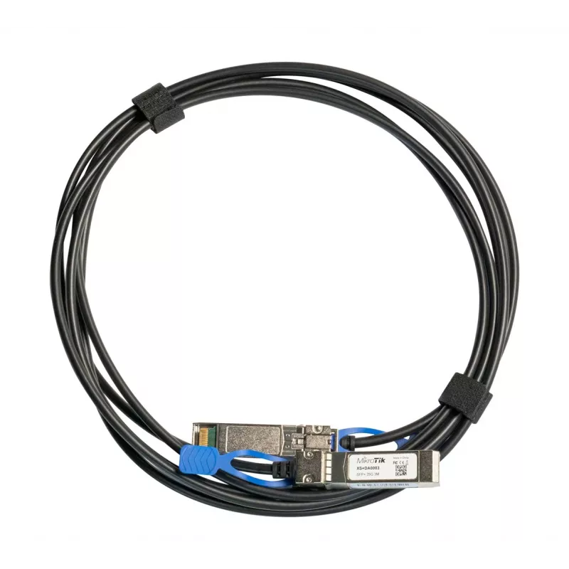 Network Cable MikroTik XS+DA0003 SFP/SFP+/SFP28 InfiniBand 3m Black