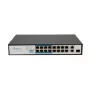 Switch Extralink VIRTUS V3 Unmanaged L2 16x Fast Ethernet (10/100) PoE 1U Black