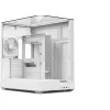 APNX Tower case V2 — white, tempered glass panels x3