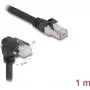DeLOCK networking cable Black 1 m Cat6 SF/UTP RJ-45