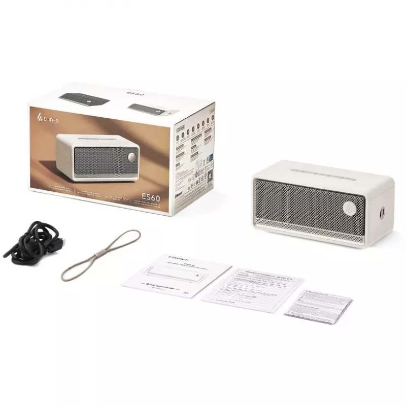 Stereo portable speaker Edifier ES60 White