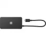 Microsoft USB-C Travel Hub - docking station - USB-C - VGA, HDMI - 1GbE (161-00002)