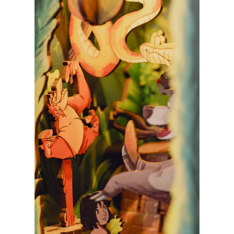 Plastic Model Kit REVELL Disney The Jungle Book Tiny Adventures 00535 – snap-fit figurines, collector’s display