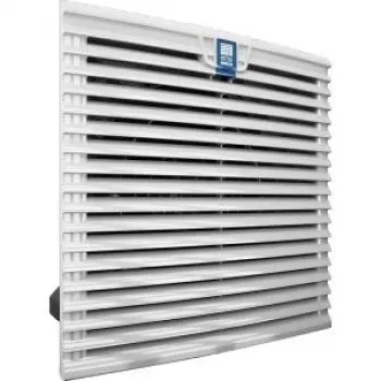 Fan panel Rittal SK 3237.110 — 115 V AC, IP54, 116.5×116.5 mm, white