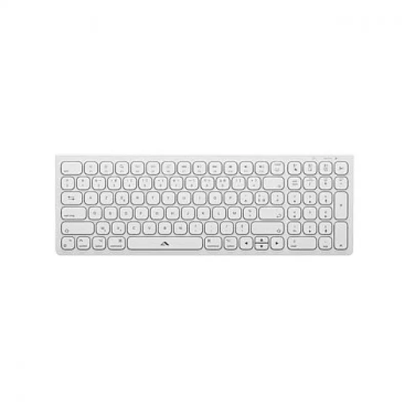 Alogic Echelon Compact USB-C BT Keyboard German+ Mouse White - Keyboard - USB Type C - Keyboard - USB Type C