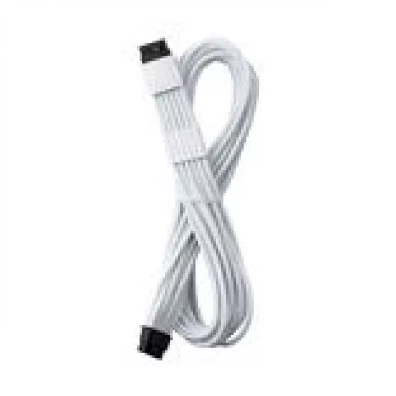 CableMod Universal Pro ModMesh 16‑Pin to 16‑Pin Sleeved Cable StealthSense, 60 cm, white
