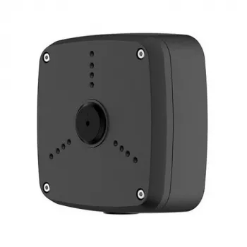 Junction box DAHUA PFA122-B black IP66 waterproof for surveillance cameras