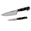 Domestic knife ZWILLING 35645-000-0, stainless steel blade, black handle, 420×95 mm