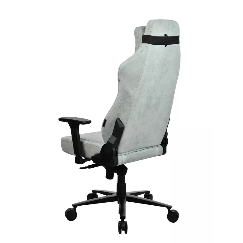 Gaming chair Arozzi Vernazza SoftFabric Pearl Green — ergonomic gaming seat, soft fabric
