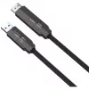 USB4 HDMI cable 4smarts ComboCord 240W 1.5 m – USB4 to HDMI, 240W power delivery, 1.5m length