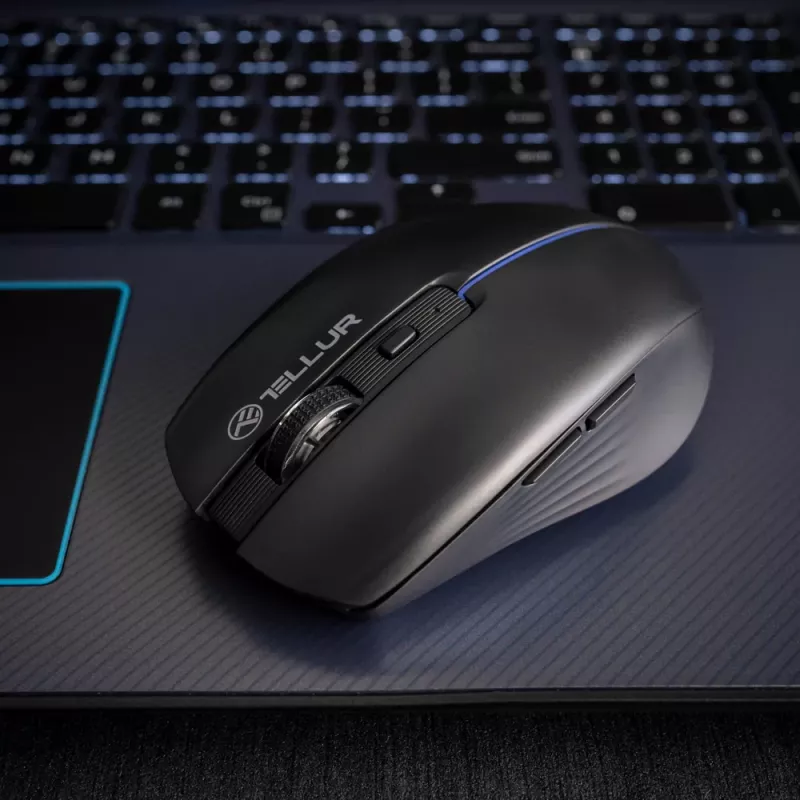 Tellur Silent Click Wireless Mouse Black