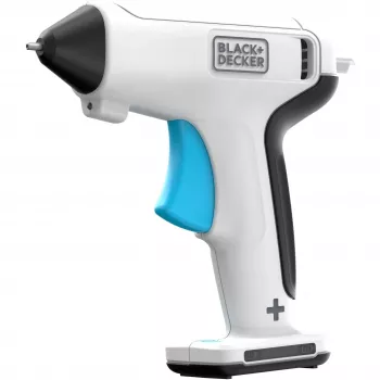 Black+Decker BCGL115-XJ hot glue gun 3.6V rechargeable battery USB-C charging cable 1 (BCGL115-XJ)