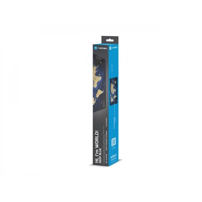 MOUSE PAD WOLRD DEEP BLUE 800X400