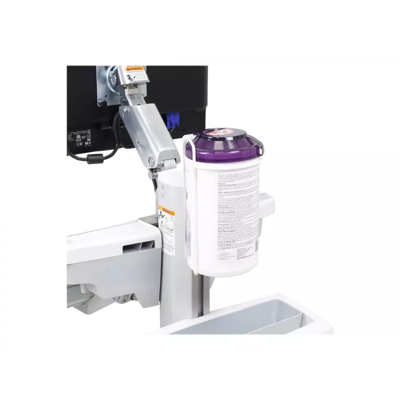 Ergotron T-Slot Wipes Holder White