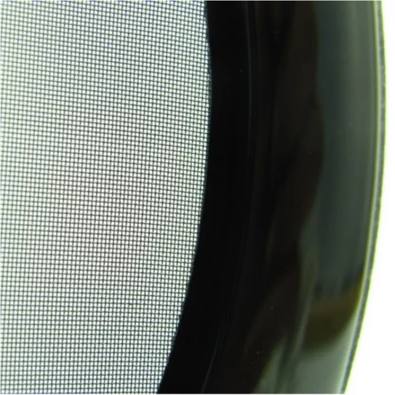 Dust filter DEMCiflex 200mm round, black, 200 mm diameter