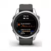 Garmin fēnix 7S Pro 3.05 cm (1.2) MIP 42 mm Digital 240 x 240 pixels Touchscreen Silver Wi-Fi GPS (satellite)