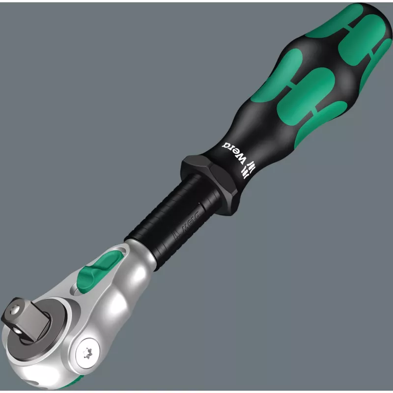 Socket wrench set Wera 05003645001 37 pcs Black Green