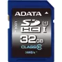 ADATA Premier SDHC UHS-I U1 Class10 32GB, 32 GB, SDHC, Class 10, 30 MB/s, 10 MB/s, Black, Blue