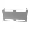 ALLNET Device Holder for DIN Rail/DIN-Rail Devices T150mm/5HE Light Grey Front Mounting