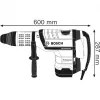 Bosch GBH 12-52 DV Professional 1700 W 220 RPM SDS Max