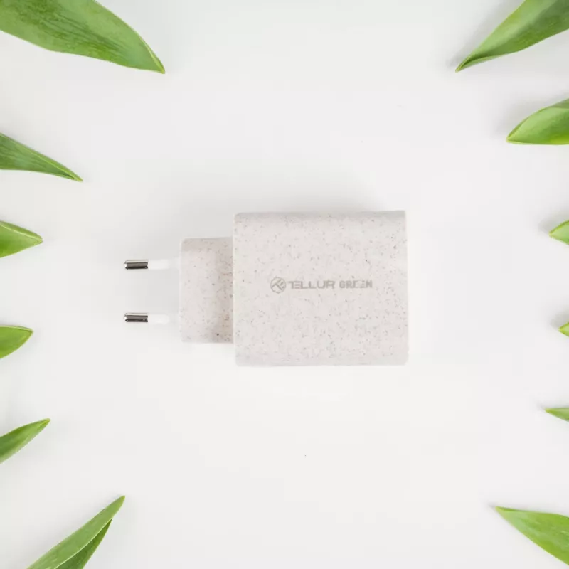 Charger Tellur TLL151321 Type-C PD20W USB QC3.0, 20W PD and QC3.0 fast charging