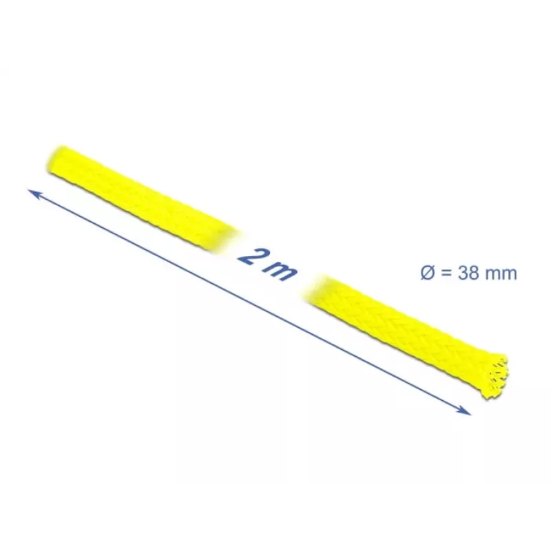 Cable Sleeve DeLOCK 20755 Yellow