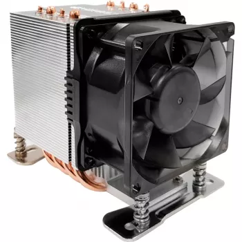 Inter-Tech A-35 processor Cooler 8 cm Aluminium - Black (88885512)