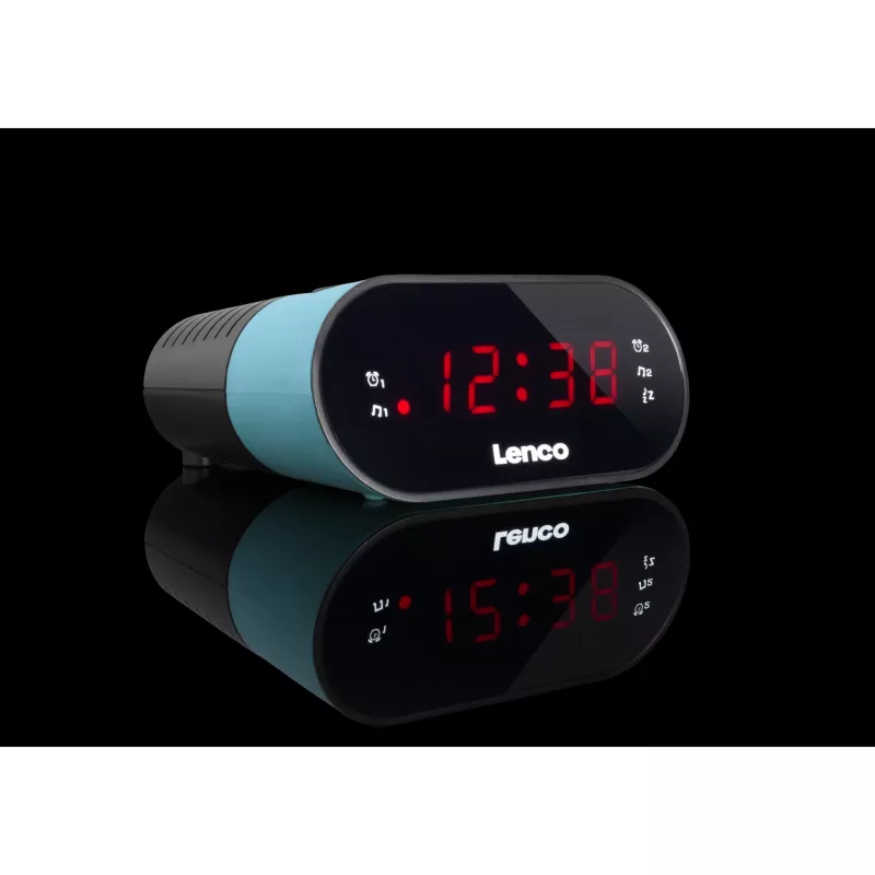 Clock Radio Lenco CR-07 Black Blue