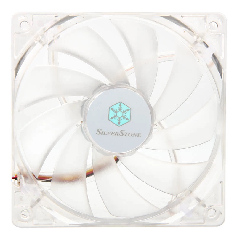 SilverStone SST-FN121-P-GL 120 mm Case Fan, Green LED