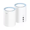 Mesh system Cudy M1200 2-pack — Dual-band Wi‑Fi 5 (300/867 Mbps), 2 units, 1x LAN port, supports 100 devices