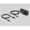 DeLOCK External 5 Gbps USB Hub with 10 Ports + Switch
