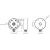 Junction box Hikvision DS-1280ZJ-DM21 Black Universal 4.5 kg