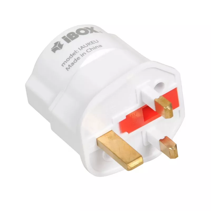 iBOX UK/EU Plug Adapter IAUKEU