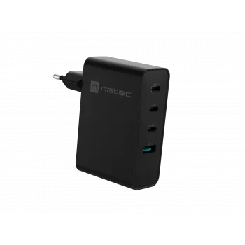 NATEC NUC-2234 mobile device charger Laptop, Smartphone Black AC Fast charging Indoor