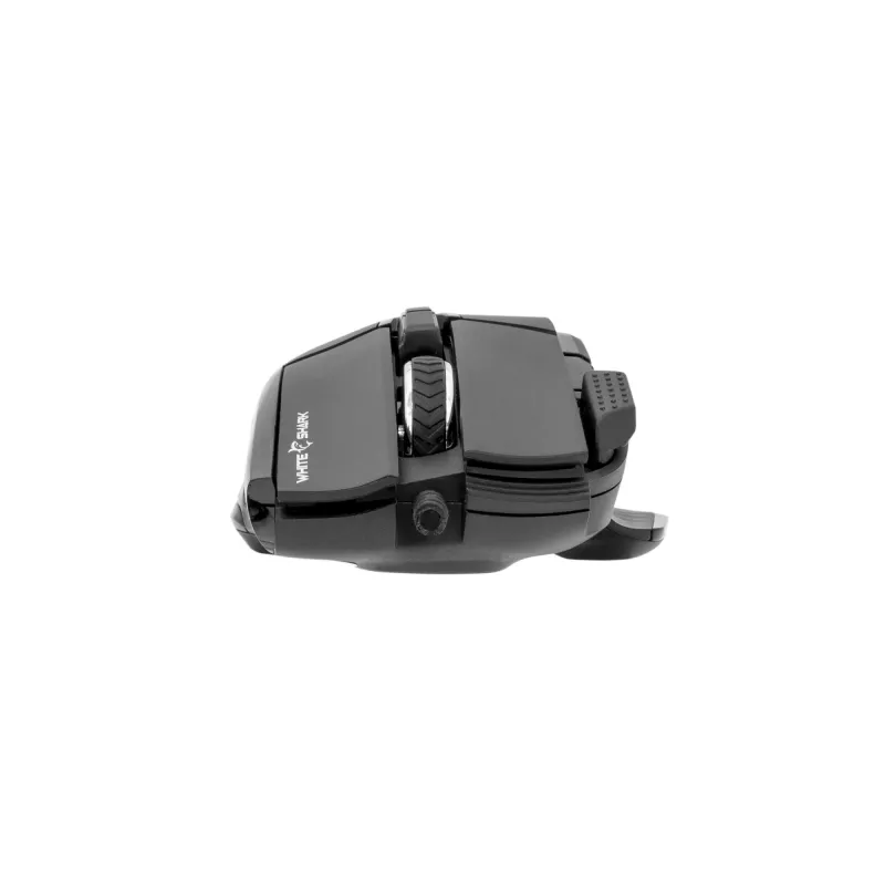 Mouse White Shark MARROK Black USB Type-A