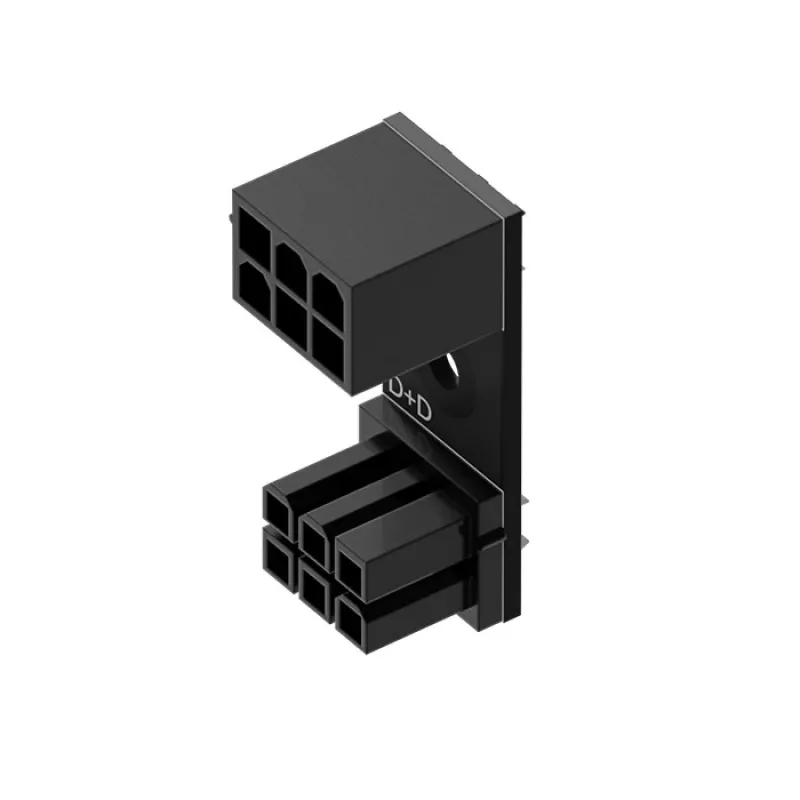6‑Pin PCIe 180° Adapter D+D Singularity SC‑A‑PCIE6‑DD for GPU/PCIe Power Connection