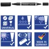 Permanent marker Staedtler Lumocolor permanent duo 348 B black 1 pc