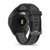 Garmin Forerunner 165 Music - Black - Sports watch with strap - Silicone - Slate Gray - Wrist size: 126-203 mm - Display 3 cm (1.2) (010-02863-30)