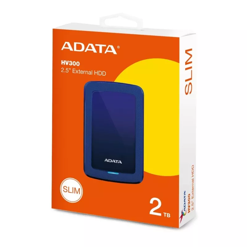 ADATA HV300 external hard drive 2 TB USB 3.2 Gen 1 (3.1 Gen 1) Blue