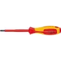 Knipex VDE Torx-Screwdriver Size T 20 Blade Length: 80 mm DIN EN 60900 (98 26 20)