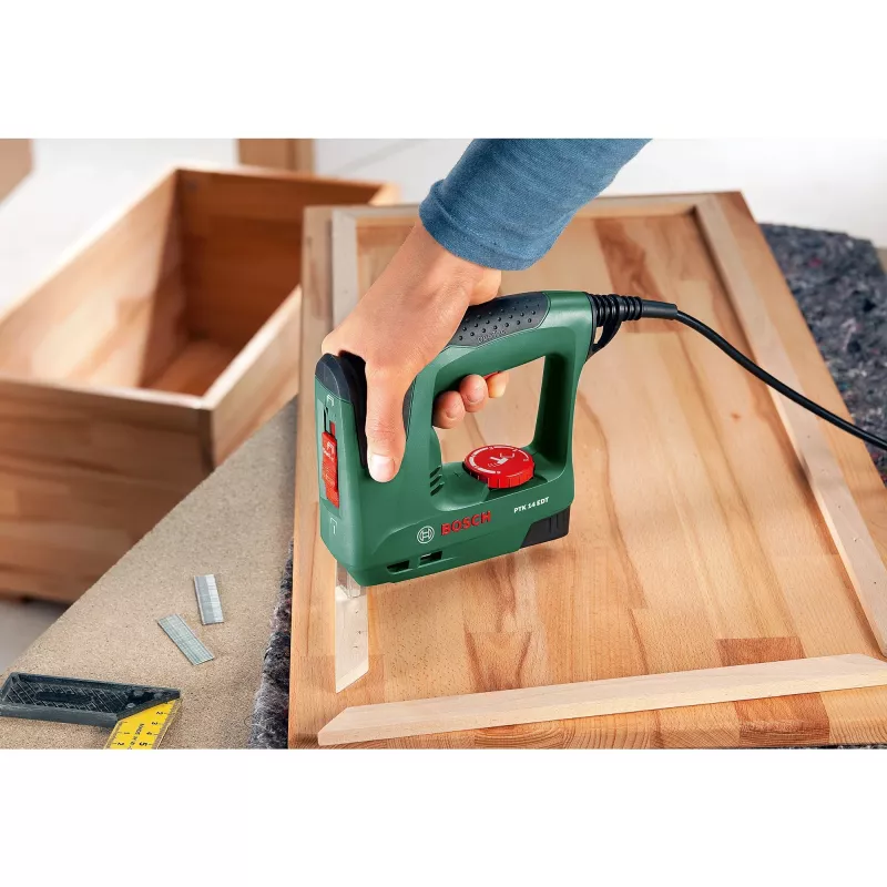 Bosch PTK 14 EDT electric stapler Tacking