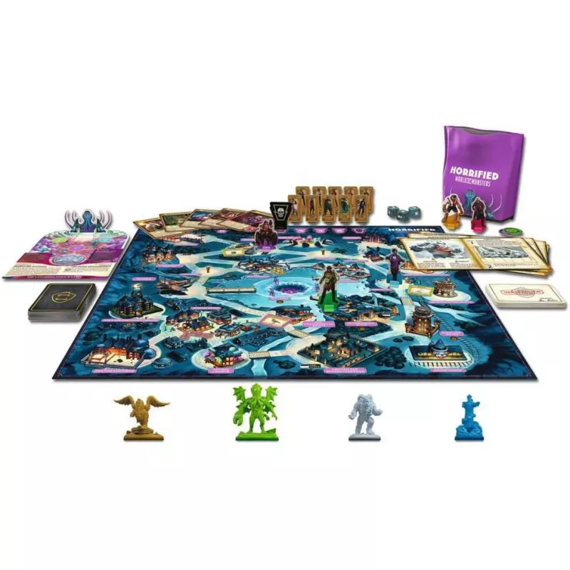 Horrified World of Monsters, Board Game
