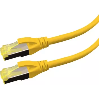 Networking cable LOGON APR6005Y Cat6 S/FTP (S-STP) Yellow 0.5 m RJ-45–RJ-45