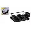 Dish drying rack Maestro MR-1024, 40 cm, aluminium frame, single construction, drip tray