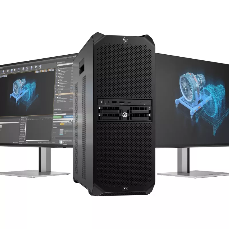 HP Workstation Z6 G5 A - Tower - 4U - 1 x Ryzen ThreadRipper PRO 7955WX / 4.5 GHz - RAM 64 GB - SSD 2 TB - HP Z Turbo Drive, NVMe, TLC - keine Grafike